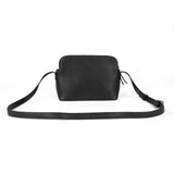 Stylish PU Handbag with Adjustable Strap, Multiple Compartments, and Zipper Closure - Available in Black, Brown, and Pink with Detachable Shoulder Strap