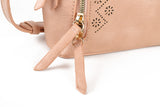Stylish PU Handbag with Adjustable Strap, Multiple Compartments, and Zipper Closure - Available in Black, Brown, and Pink with Detachable Shoulder Strap