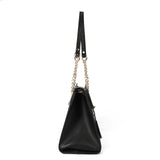 Stylish and Practical Everyday Handbag with Durable PU Construction and Zip Closure