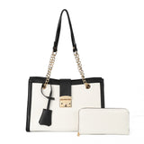 Stylish and Practical Everyday Handbag with Durable PU Construction and Zip Closure