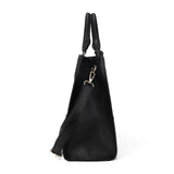 Fashion Patchwork Pendant Bag Set for Women - Stylish and Versatile Bags with Spacious Compartment, Twin Handles, and Elegant Design