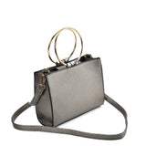 Generous Snakeskin PU Crossbody Bag with Adjustable Strap and Zipper Closure
