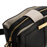 Minimalist Flash Leather Handbag with Adjustable Strap in Multiple Colors - Perfect for Everyday Use