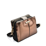 Minimalist Flash Leather Handbag with Adjustable Strap in Multiple Colors - Perfect for Everyday Use