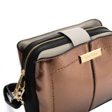 Minimalist Flash Leather Handbag with Adjustable Strap in Multiple Colors - Perfect for Everyday Use