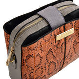 Minimalist Flash Leather Handbag with Adjustable Strap in Multiple Colors - Perfect for Everyday Use
