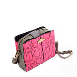 Minimalist Flash Leather Handbag with Adjustable Strap in Multiple Colors - Perfect for Everyday Use