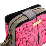 Minimalist Flash Leather Handbag with Adjustable Strap in Multiple Colors - Perfect for Everyday Use