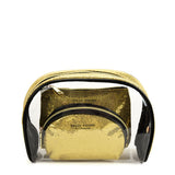 Transparent Saddle-Shaped Set of Bags for Stylish and Organized Travel