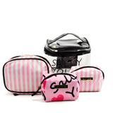 Set of Four Bags - Large, Medium and Small Sizes, Perfect for Travel and Organization
