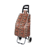 Shopping Trolley, Lightweight, Foldable & Portable, Large Capacity, Latest 2023 Model, Made From High Quality Oxford Fabric, Classic Patterns, 30L