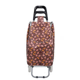 Shopping Trolley, Lightweight, Foldable & Portable, Large Capacity, Latest 2023 Model, Made From High Quality Oxford Fabric, Stylish Patterns, 30L