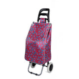 Shopping Trolley, Lightweight, Foldable & Portable, Large Capacity, Latest 2023 Model, Made From High Quality Oxford Fabric, Stylish Patterns, 30L