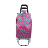 Shopping Trolley, Lightweight, Foldable & Portable, Large Capacity, Latest 2023 Model, Made From High Quality Oxford Fabric, Stylish Patterns, 30L