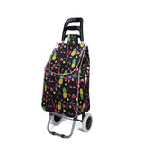 Shopping Trolley, Lightweight, Foldable & Portable, Large Capacity, Latest 2023 Model, Made From High Quality Oxford Fabric, Stylish Patterns, 30L