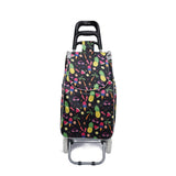 Shopping Trolley, Lightweight, Foldable & Portable, Large Capacity, Latest 2023 Model, Made From High Quality Oxford Fabric, Stylish Patterns, 30L