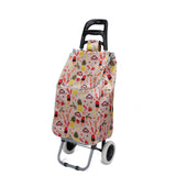 Shopping Trolley, Lightweight, Foldable & Portable, Large Capacity, Latest 2023 Model, Made From High Quality Oxford Fabric, Stylish Patterns, 30L