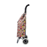 Shopping Trolley, Lightweight, Foldable & Portable, Large Capacity, Latest 2023 Model, Made From High Quality Oxford Fabric, Stylish Patterns, 30L