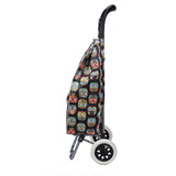 Shopping Trolley, Lightweight and Portable, Made From High Quality Oxford Fabric, Stylish Patterns, 30L