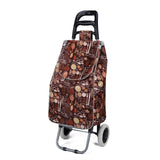 Shopping Trolley, Lightweight and Portable, Made From High Quality Oxford Fabric, Stylish Patterns, 30L