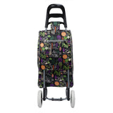 Shopping Trolley, Lightweight and Portable, Made From High Quality Oxford Fabric, Stylish Patterns, 30L