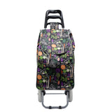 Shopping Trolley, Lightweight and Portable, Made From High Quality Oxford Fabric, Stylish Patterns, 30L
