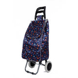 Shopping Trolley, Lightweight, Foldable & Portable, Large Capacity, Latest 2023 Model, Made From High Quality Oxford Fabric, Stylish Patterns, 30L
