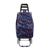 Shopping Trolley, Lightweight, Foldable & Portable, Large Capacity, Latest 2023 Model, Made From High Quality Oxford Fabric, Stylish Patterns, 30L