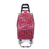 Shopping Trolley, Lightweight, Foldable & Portable, Large Capacity, Latest 2023 Model, Made From High Quality Oxford Fabric, Stylish Patterns, 30L