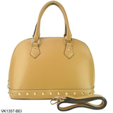 Women's Simple & Stylish Handbag, Big Compartment, Made From Quality PU