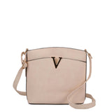 PU Crossbody Bag with Zip Closure for Everyday Use