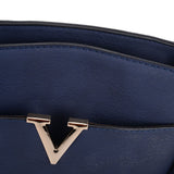 PU Crossbody Bag with Zip Closure for Everyday Use