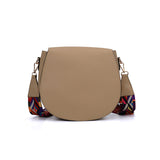 Chic PU Leather Crossbody Bag with Rivet Decor and Embellished Strap - Adjustable and Elegant Women's Handbag for Everyday Use
