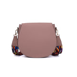 Chic PU Leather Crossbody Bag with Rivet Decor and Embellished Strap - Adjustable and Elegant Women's Handbag for Everyday Use
