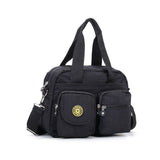 Women's Large Solid Crossbody Bag with Zip Closure, Adjustable/Detachable Shoulder Strap, External Pockets, Durable Material, Inner Pockets, Lightweight - Kipling-Style Bag for Everyday Use or Special Occasions