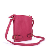 Stylish Messenger Bag with Zip Front Detail and Multiple Pockets - Available in Various Colors