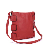 Fuchsia Messenger Bag with Zip Front Detail - Fully Lined Cross Body Bag with Adjustable Straps, External Pockets, and Interior Zip Pocket - Perfect for Daily Use