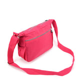 Solid Color Sports Waist Versatile Bag, Multiple Compartment, Adjustable Strap