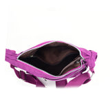 Solid Color Sports Waist Versatile Bag, Multiple Compartment, Adjustable Strap