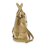 New Apricot Sequin Design Tote Bag with Handle - Women's Fashion Handbag