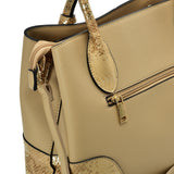New Apricot Sequin Design Tote Bag with Handle - Women's Fashion Handbag