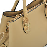New Apricot Sequin Design Tote Bag with Handle - Women's Fashion Handbag