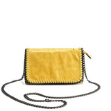 Bright Leather Bag with Chain Handle, High-Quality Material, Spacious and Versatile, Sleek and Modern Design
