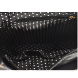 Large Capacity Handbag With Watercolor And Buckle Flap Design