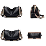 Stylish and Practical Solid Color Simple Cross Body Bag With Adjustable Strap and Multiple Pockets, Perfect for Everyday Use