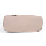 WY-CT35460-KHAKI- Solid Color Simple Cross-Body Bag