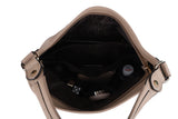 WY-CT35460-KHAKI- Solid Color Simple Cross-Body Bag