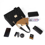 Stylish and Practical Everyday Handbag with Durable PU Construction and Zip Closure