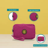 Fuchsia Fashion Solid Large Wallet in Kipling Style