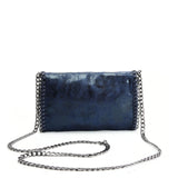 Bright Leather Bag with Chain Handle, High-Quality Material, Spacious and Versatile, Sleek and Modern Design